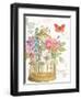 Rainbow Seeds Romantic Birdcage II-Lisa Audit-Framed Art Print