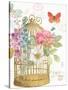 Rainbow Seeds Romantic Birdcage II-Lisa Audit-Stretched Canvas