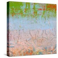 Rainbow Sherbet Abstract-Ricki Mountain-Stretched Canvas