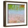 Rainbow Sherbet Abstract-Ricki Mountain-Framed Art Print