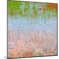 Rainbow Sherbet Abstract-Ricki Mountain-Mounted Art Print