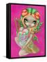 Rainbow Sherbet Fairy-Jasmine Becket-Griffith-Framed Stretched Canvas