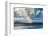 Rainbow Shining over the British Virgin Islands-James White-Framed Photographic Print