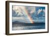 Rainbow Shining over the British Virgin Islands-James White-Framed Photographic Print