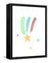 Rainbow Shooting Stars-PI Juvenile-Framed Stretched Canvas
