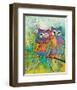 Rainbow Sisters-Lucy Cloud-Framed Art Print