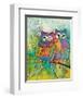 Rainbow Sisters-Lucy Cloud-Framed Art Print