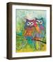 Rainbow Sisters-Lucy Cloud-Framed Art Print