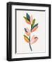 Rainbow Spectrum Vine-null-Framed Art Print