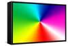 Rainbow Spectrum-14ktgold-Framed Stretched Canvas