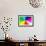 Rainbow Spectrum-14ktgold-Framed Art Print displayed on a wall