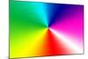 Rainbow Spectrum-14ktgold-Mounted Art Print