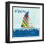 Rainbow Spinnakers II-Courtney Prahl-Framed Art Print