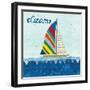 Rainbow Spinnakers II-Courtney Prahl-Framed Art Print