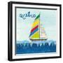 Rainbow Spinnakers IV-Courtney Prahl-Framed Art Print