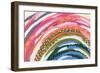 Rainbow Splash-Yvette St. Amant-Framed Art Print
