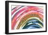 Rainbow Splash-Yvette St. Amant-Framed Art Print