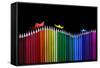 Rainbow Storm-Victoria Ivanova-Framed Stretched Canvas