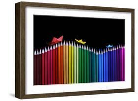 Rainbow Storm-Victoria Ivanova-Framed Photographic Print