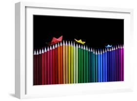 Rainbow Storm-Victoria Ivanova-Framed Photographic Print