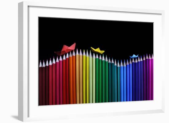 Rainbow Storm-Victoria Ivanova-Framed Photographic Print