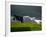 Rainbow, Stormy Sky and Clothes Line, Bunmahon, County Waterford, Ireland-null-Framed Photographic Print