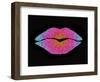 Rainbow Sugar Lips-Tina Lavoie-Framed Giclee Print