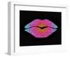 Rainbow Sugar Lips-Tina Lavoie-Framed Giclee Print