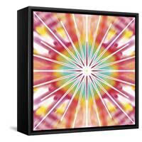 Rainbow Sunbursts-Deanna Tolliver-Framed Stretched Canvas