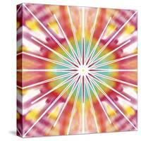 Rainbow Sunbursts-Deanna Tolliver-Stretched Canvas