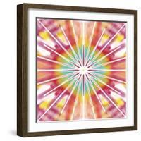 Rainbow Sunbursts-Deanna Tolliver-Framed Giclee Print