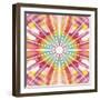 Rainbow Sunbursts-Deanna Tolliver-Framed Giclee Print