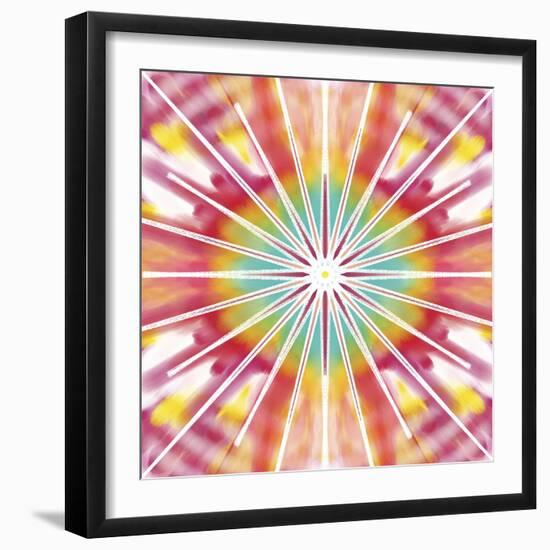 Rainbow Sunbursts-Deanna Tolliver-Framed Giclee Print