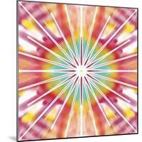 Rainbow Sunbursts-Deanna Tolliver-Mounted Giclee Print