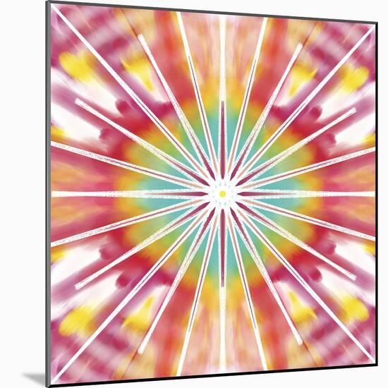 Rainbow Sunbursts-Deanna Tolliver-Mounted Giclee Print