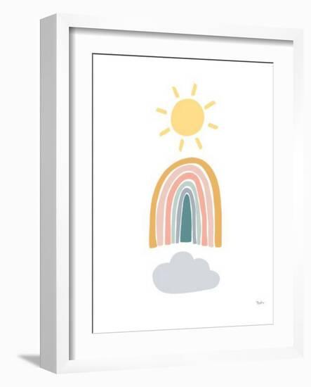 Rainbow Sunshine-Gigi Louise-Framed Art Print