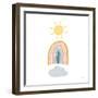 Rainbow Sunshine-Gigi Louise-Framed Art Print