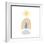 Rainbow Sunshine-Gigi Louise-Framed Art Print