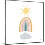 Rainbow Sunshine-Gigi Louise-Mounted Art Print