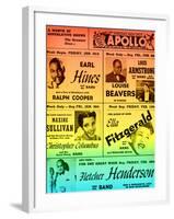 Rainbow Take on an Old Apollo Theater Performance Calendar-null-Framed Art Print