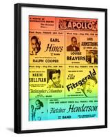 Rainbow Take on an Old Apollo Theater Performance Calendar-null-Framed Art Print