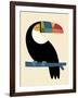 Rainbow Toucan-Andy Westface-Framed Giclee Print