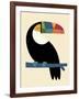 Rainbow Toucan-Andy Westface-Framed Giclee Print