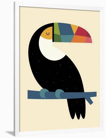 Rainbow Toucan-Andy Westface-Framed Giclee Print