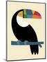 Rainbow Toucan-Andy Westface-Mounted Premium Giclee Print