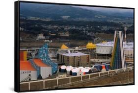 Rainbow Tower at Expo '70-null-Framed Stretched Canvas