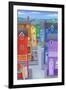 Rainbow Town-Peter Adderley-Framed Art Print