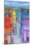 Rainbow Town-Peter Adderley-Mounted Art Print