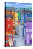 Rainbow Town-Peter Adderley-Stretched Canvas