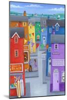 Rainbow Town-Peter Adderley-Mounted Art Print